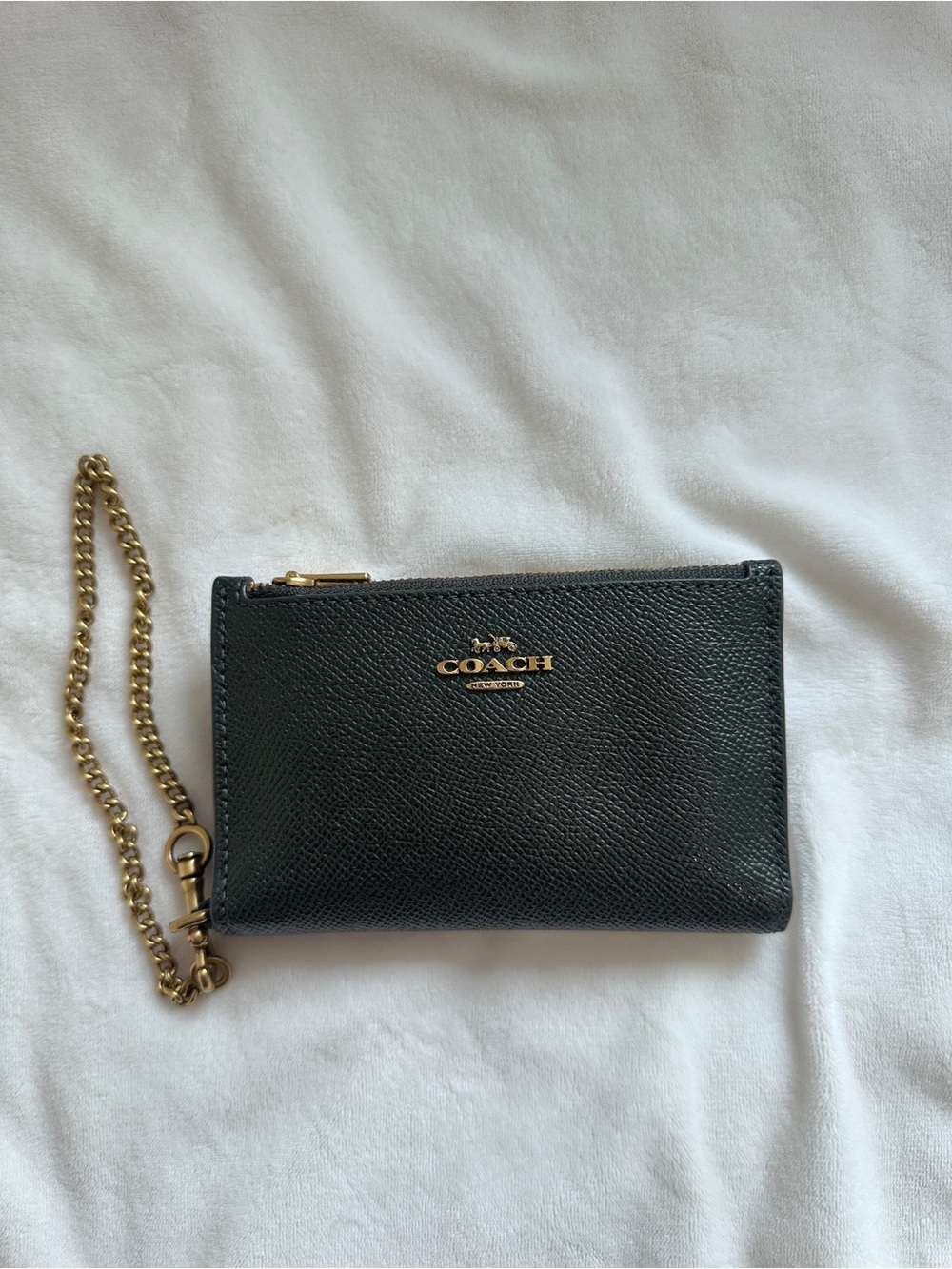 Coach Zip Chain Card Case